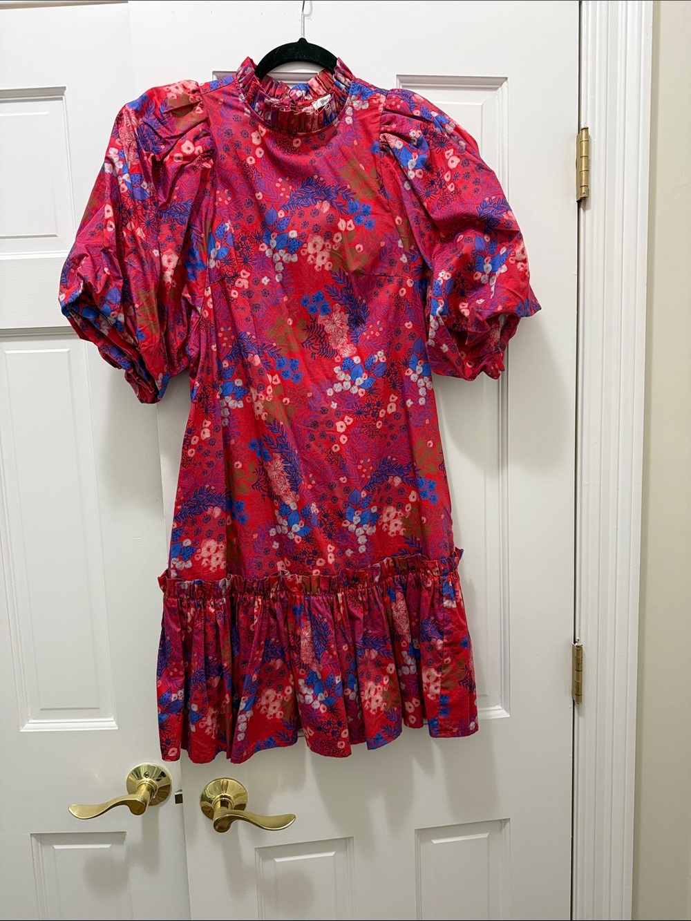 Mini Tyler Boe Red Floral Dress Size XS